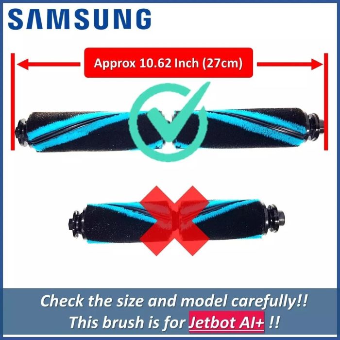 SAMSUNG GENUINE OEM Parts JetBot AI+ Spin Drum Roller Brush VR50T95735W